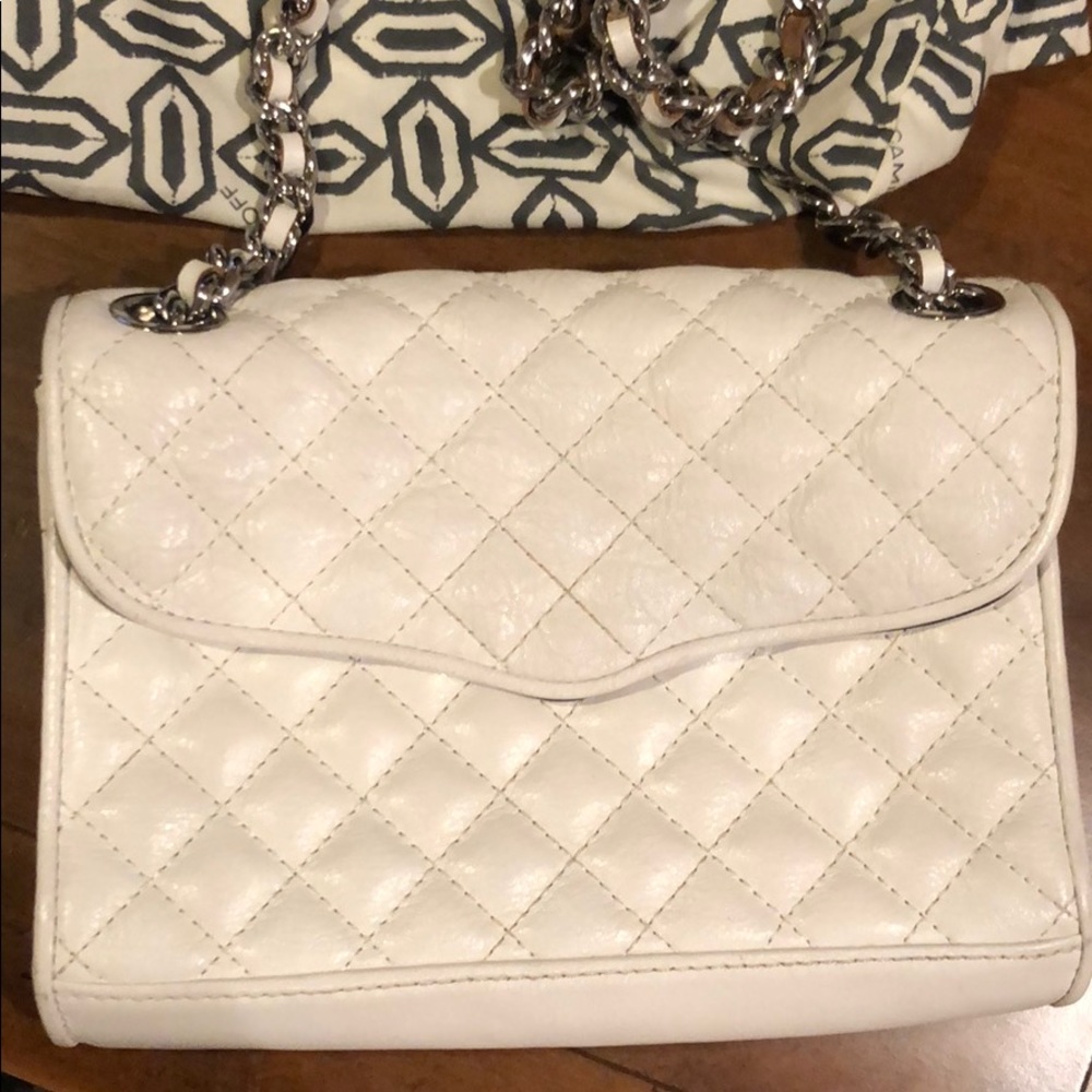 Rebecca Minkoff White Quilted Bag